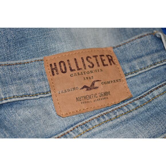 HOLLISTER $75 Light Wash‎ Stretch Denim 5-Pocket Skinny Jean Men's 31 - Picture 3 of 5